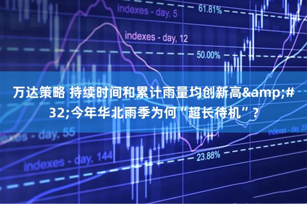 万达策略 持续时间和累计雨量均创新高&#32;今年华北雨季为何“超长待机”？