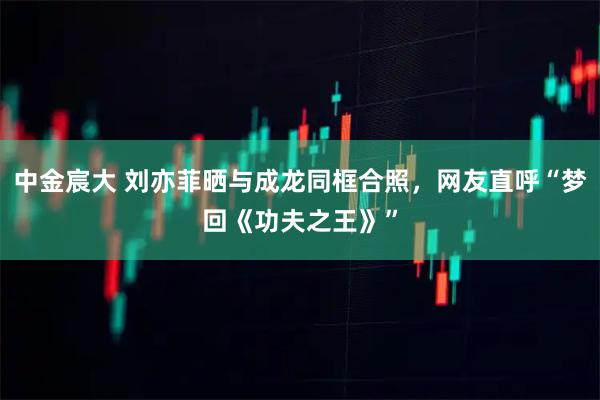 中金宸大 刘亦菲晒与成龙同框合照，网友直呼“梦回《功夫之王》”