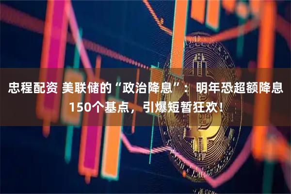 忠程配资 美联储的“政治降息”：明年恐超额降息150个基点，引爆短暂狂欢！