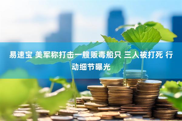 易速宝 美军称打击一艘贩毒船只 三人被打死 行动细节曝光